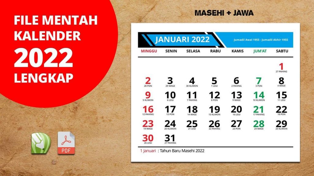 Download File Kalender 2022 Masehi Jawa