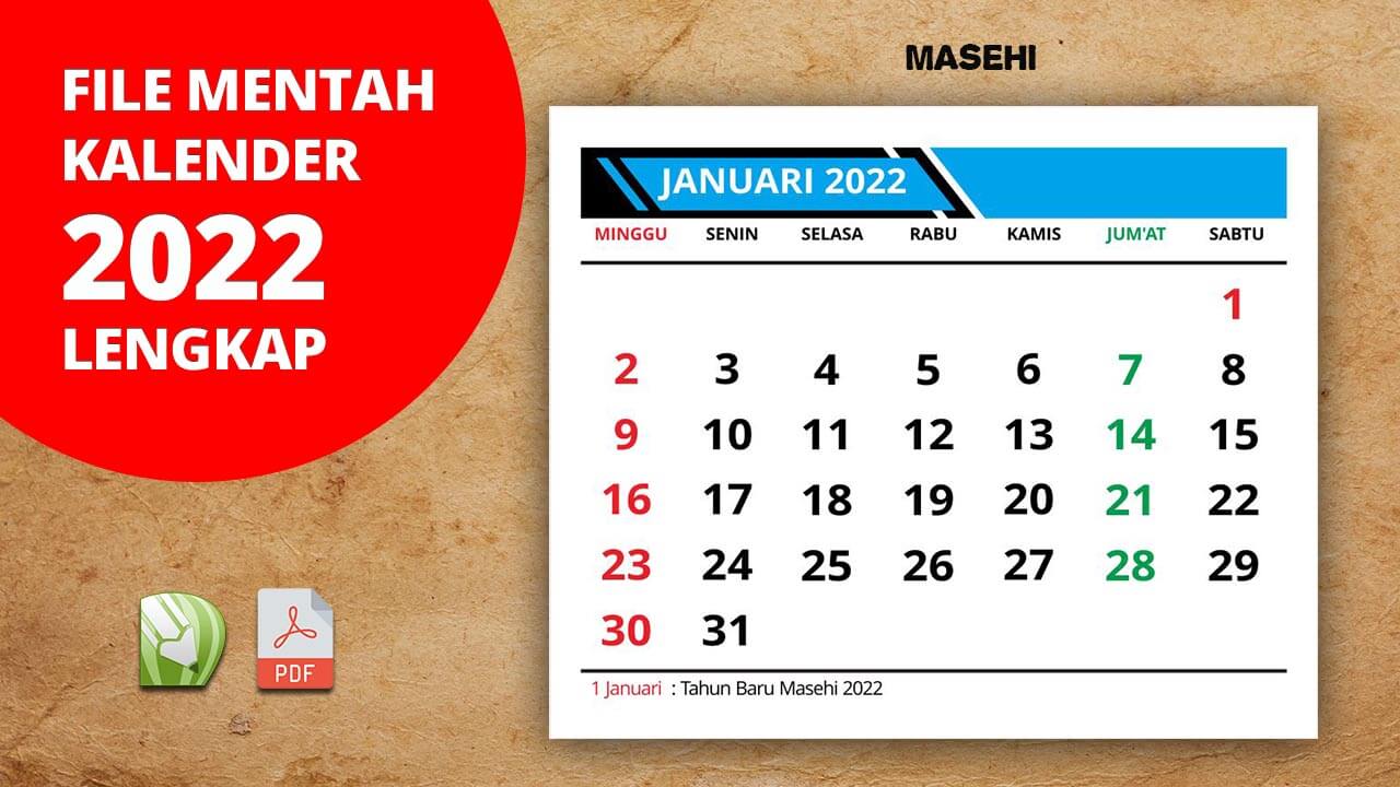 Download File Kalender 2022 Masehi